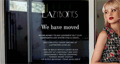 Desktop Screenshot of lazybonesusa.com